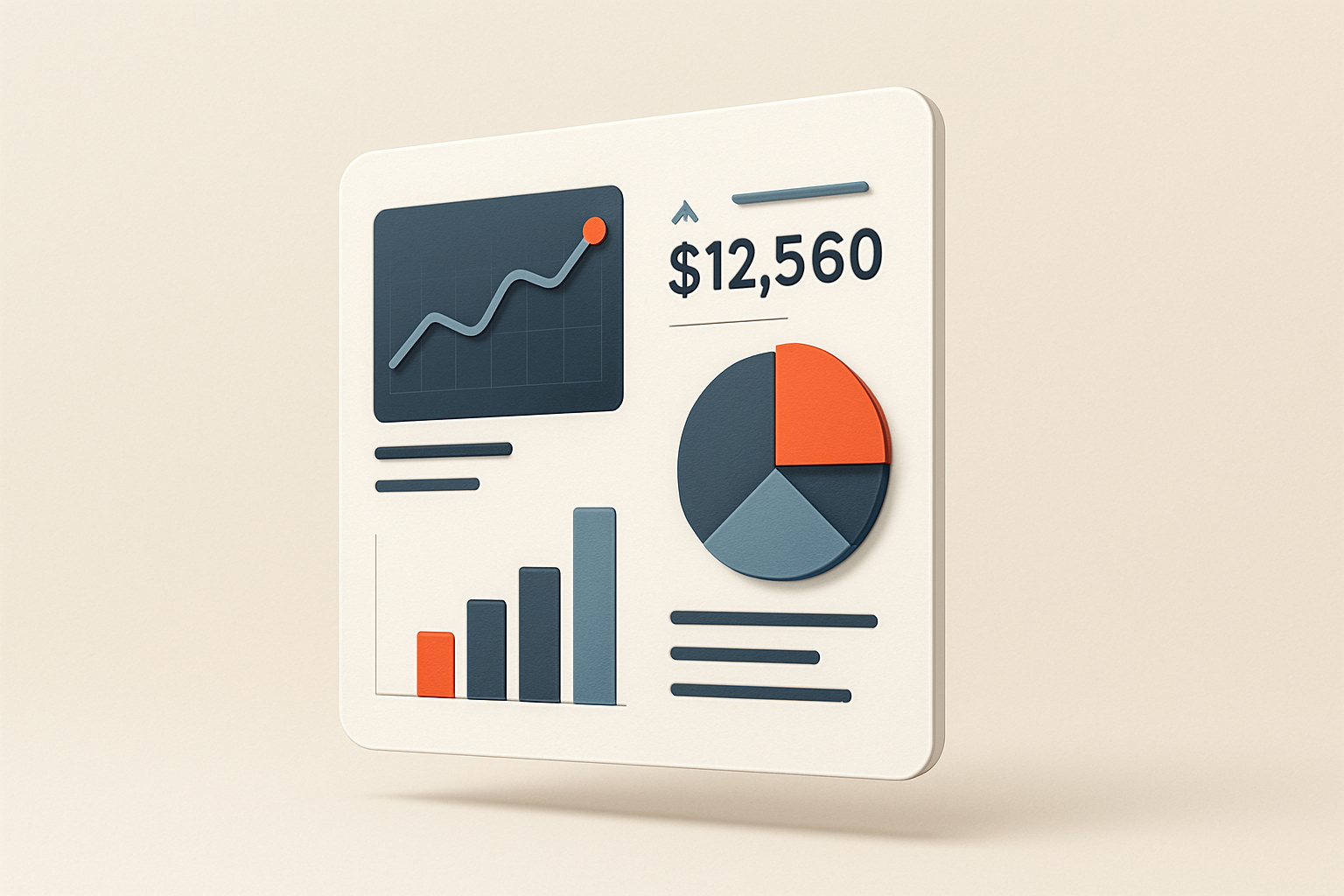 BankGauge visual: stylized gauge or dashboard