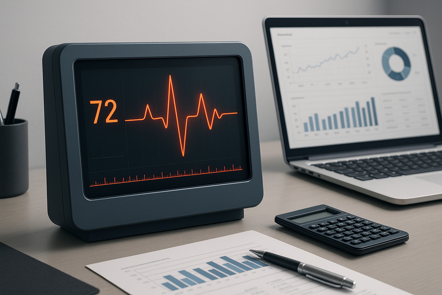 BankGauge visual: stylized gauge or dashboard